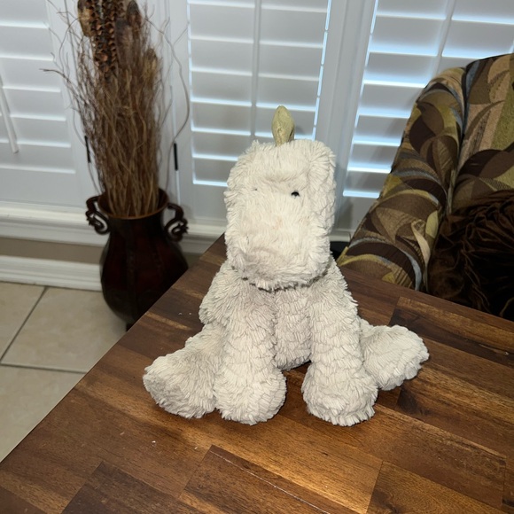 Jellycat Fuddlewuddle Dino Plush Dinosaur Medium Green 9” Inches Retired - Picture 2 of 5